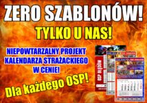 Projekt kalendarzy strażackich