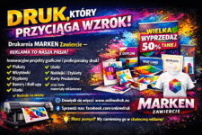 Reklama Drukarni MARKEN Zawiercie