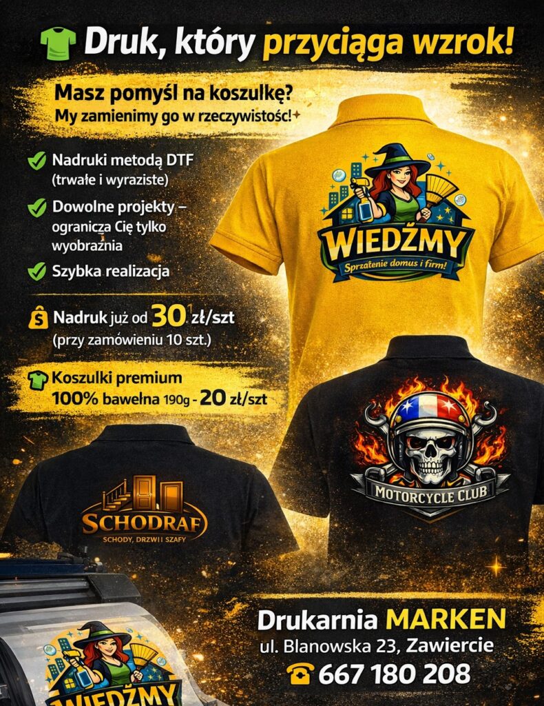 Koszulki, bluzy z nadrukiem