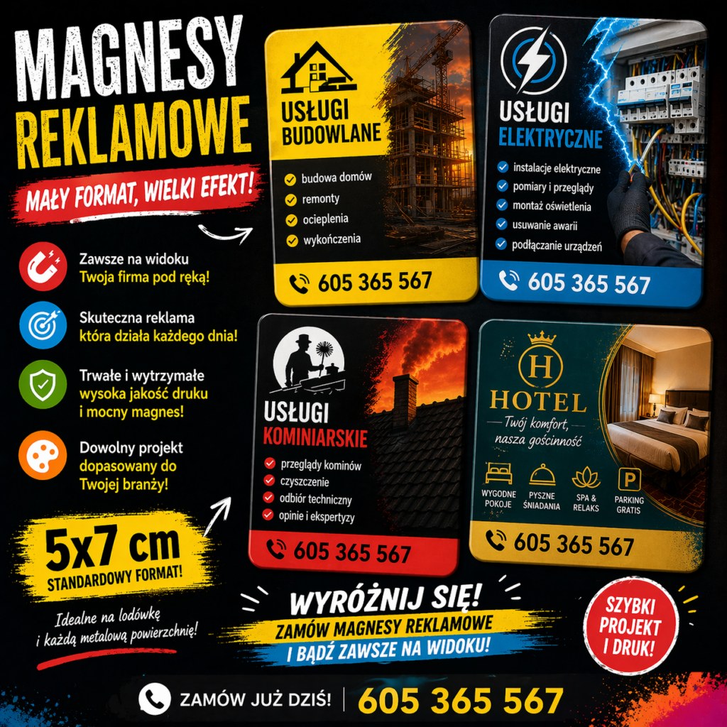 MAGNESY REKLAMOWE