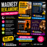 Magnez z reklamą