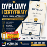 Dyplomy i certyfikaty