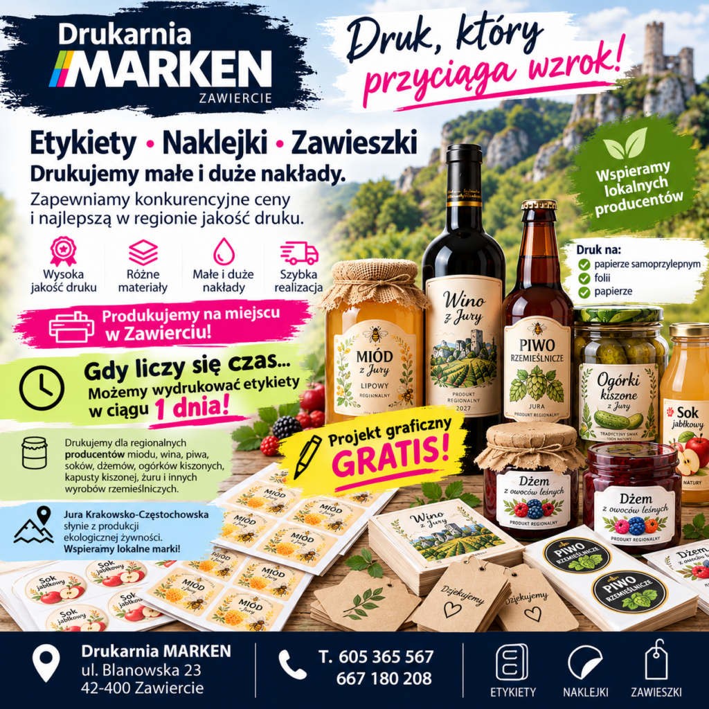 Etykiety, zawieszki