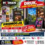Druk plakatów