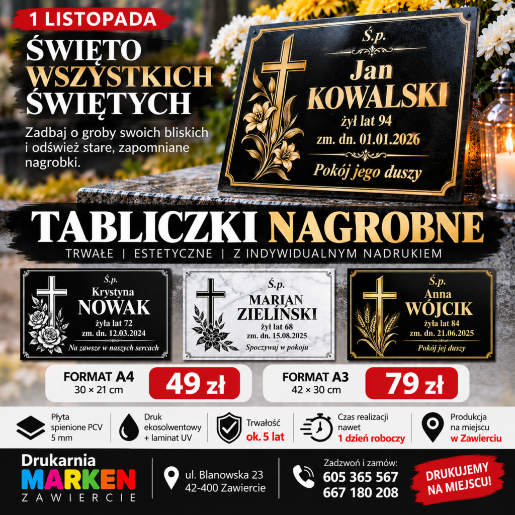 Tabliczki Nagrobne